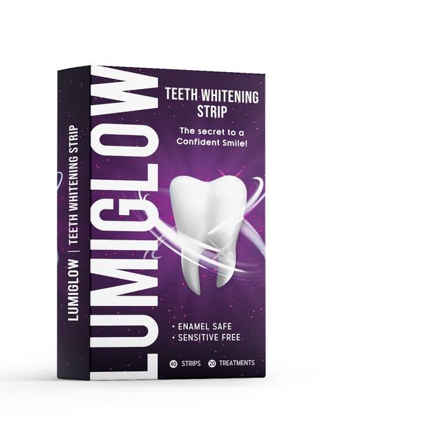 Lumiglow Teeth Whitening Professional Treatment 40 Strips