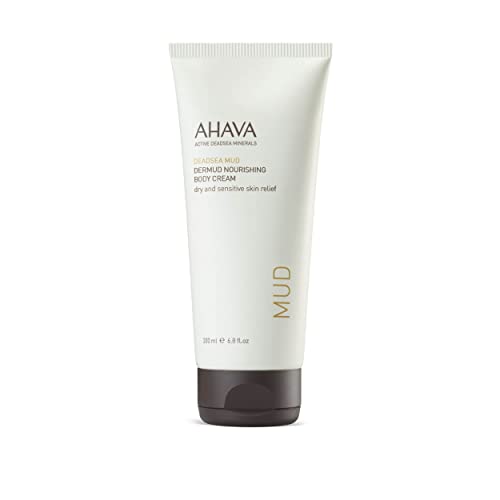 AHAVA Dermud Nourishing Body Cream, 6.8 Fl Oz