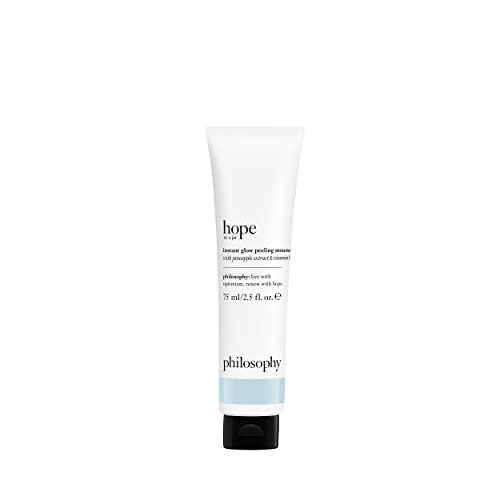 philosophy hope in a jar instant glow peeling mousse