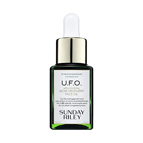 Sunday Riley U.F.O. Ultra-Clarifying BHA Salicylic Acid and Tea Tree Acne Treatment Face Oil