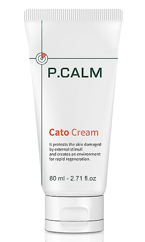 P.CALM PCALM Cato Vegan Facial Cream Non-sticky Light Weight Intensive Hydration Deep Face Moisturizer Non-greasy for Barrier Strengthening lotion Sensitive Dry Acne-prone Oily Skin Korean Skincare