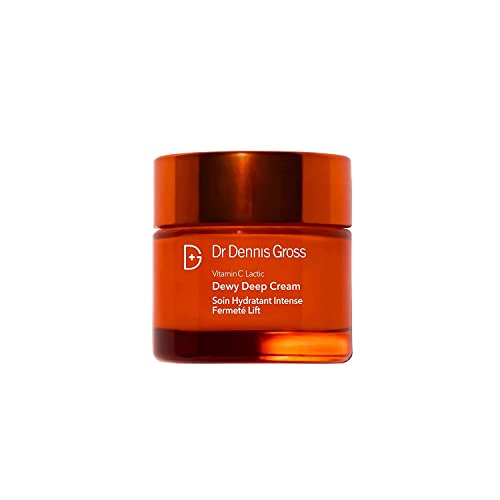 Dr Dennis Gross Vitamin C Lactic Dewy Deep Cream: Ultra-Rich, Replenishing Cream for a Dewy Finish, 2 oz