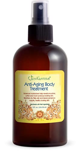 Just Nutritive Anti-Aging Body Treatment | Anti-Aging Moisturizer | Anti-Aging Skin Care | Body Oils | Body Moisturizer Skin Products For Anti-Aging 8 Fl Oz