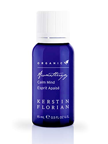 Kerstin Florian Organic Calm Mind Aromatherapy Oil, With Lavender, Peppermint and Cajeput (.5 fl oz)