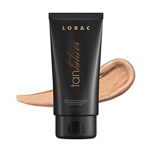 LORAC Tantalizer Body Bronzing Luminizer | Bronzing Lotion | Full Body Bronzer | Champagne Bronze