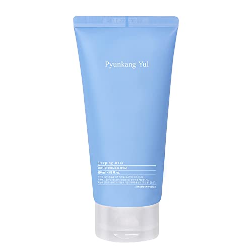 PYUNKANG YUL Sleeping Mask with Willow Bark, Astragalus Root, Ceramide, Hyaluronic Acid for Deep Nourishing, Hydrating, Refreshing Skin | Korean Skin Care Moisturizing Night Cream | Safe on Sensitive Skin | Soft Cream Formula | 120ml 4.05 Fl.Oz.