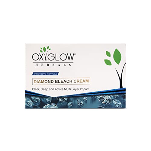 OxyGlow Nature's Care Diamond Bleach Cream For Smooth & Glowing Skin 240 gm