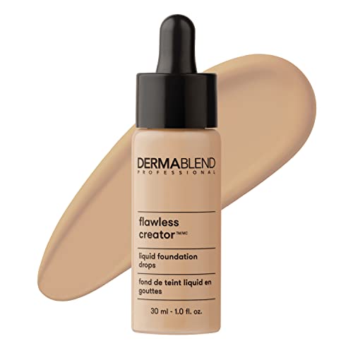 Dermablend Flawless Creator™ Lightweight Foundation, 40N: For light to medium skin with neutral undertones with a hint of pink, 1 Fl Oz