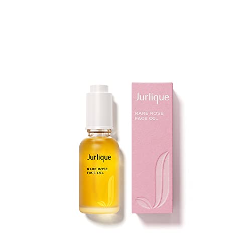 Jurlique Rare Rose Face Oil, Squalane + Vitamin E Facial Oil, Restore suppleness and elasticity to reveal plump, glowing skin 1 Oz.