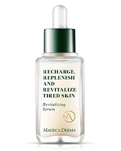 Madeca Derma Revitalizing Serum Age-away Face Serum for Women - Recovery & Soothing Formula - Hydrating Facial Serum Korean Skincare for All Skin Types with Centella Asiatica, Hyaluronic Acid & Marine Collagen - 1.69 Fl.Oz