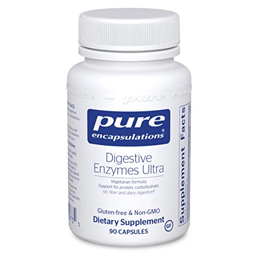 Pure Encapsulations Digestive Enzymes Ultra | Supplement to Aid Proteins, and Carbohydrates for Digestion* | 90 Capsules