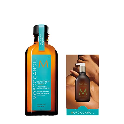 Moroccanoil Treatment with Bergamote Fraiche Body Lotion Sample