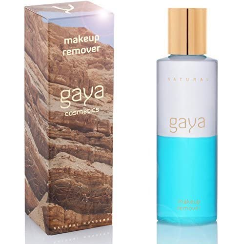 Gaya Cosmetics Eye Make Up Remover - Professional Vegan Waterproof Makeup Facial Cleanser. 145 ml Bottle Suitable for Sensitive Eyes