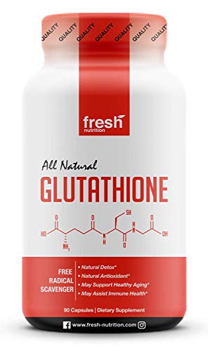 Glutathione Supplement - Strongest DNA Verified Glutathione Reduced - Vegan Friendly, Non GMO, Gluten & Soy Free