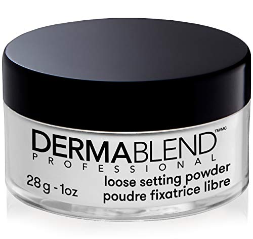 Dermablend Loose Setting Powder, Face Powder Makeup & Finishing Powder, Mattifying Finish and Shine Control