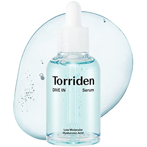 Torriden DIVE-IN Low-Molecular Hyaluronic Acid Serum, Face Serum for Sensitive, Dry, Dehydrated, Oily Skin Fragrance-free, Alcohol-free, No Colorants Vegan, Clean, Cruelty-Free, Korean Skin Care