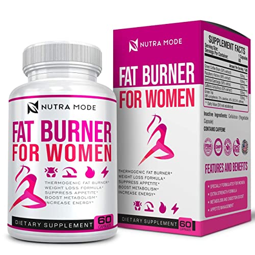 Natural Weight Loss Pills for Women-Best Diet Pills that Work Fast for Women-Appetite Suppressant-Thermogenic Belly Fat Burner-Carb Blocker-Metabolism Booster Energy Pills-Weight Loss Supplements-60ct