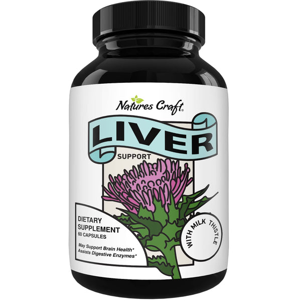 Liver Cleanse Detox & Repair Formula - Herbal Liver Support Supplement with Milk Thistle Dandelion Root Organic Turmeric and Artichoke Extract to Renew Liver Health - Silymarin Milk Thistle Capsules